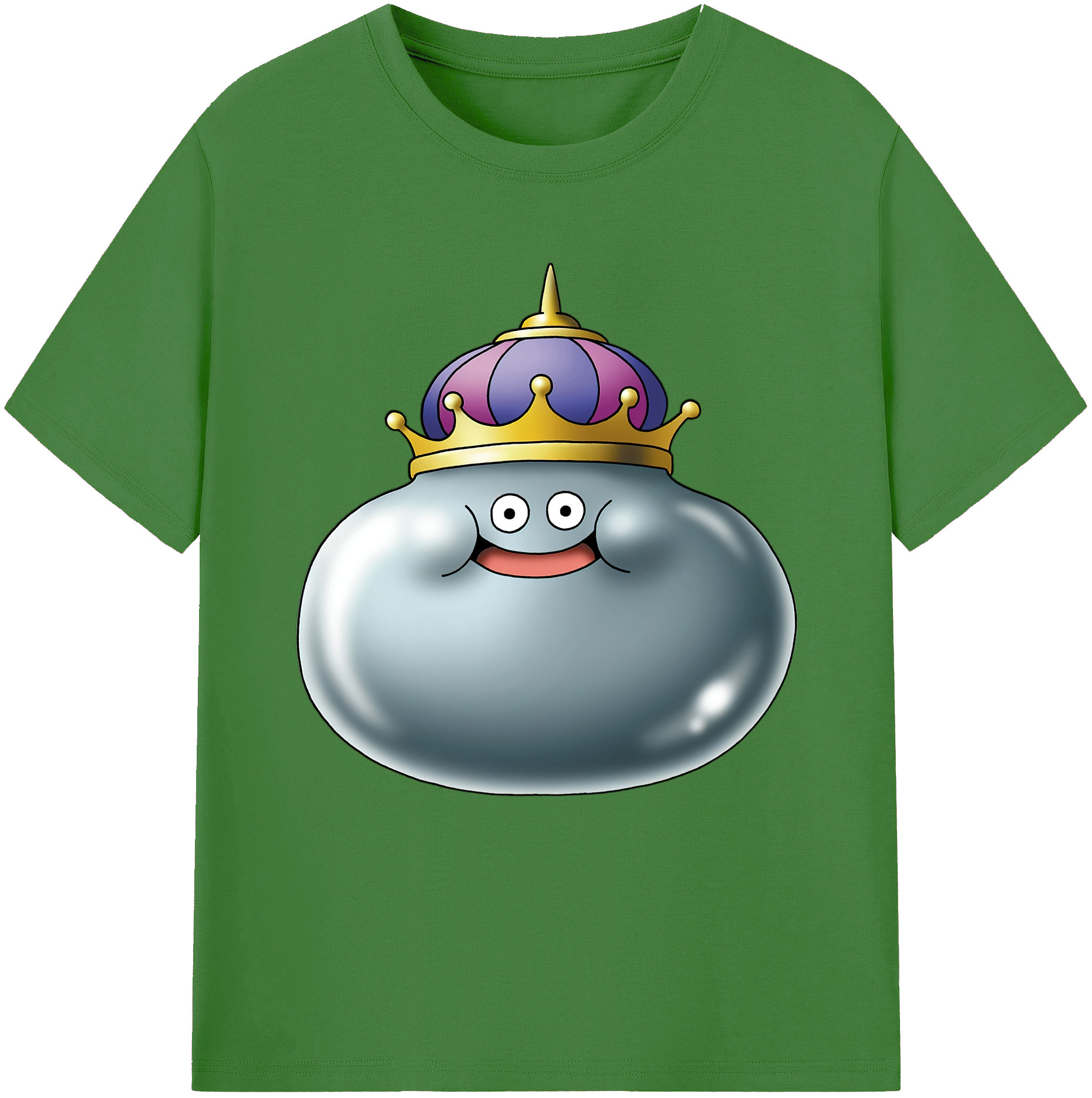 （画像用） ドラゴンクエスト Doragon Kuesuto Dragon Quest レディースカジュアルプリントTシャツ（綿100％）